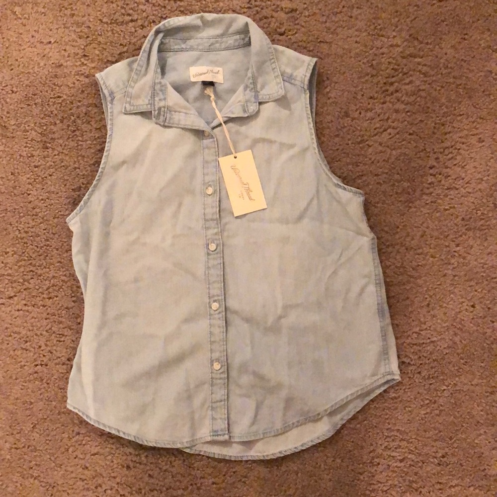 Denim tank